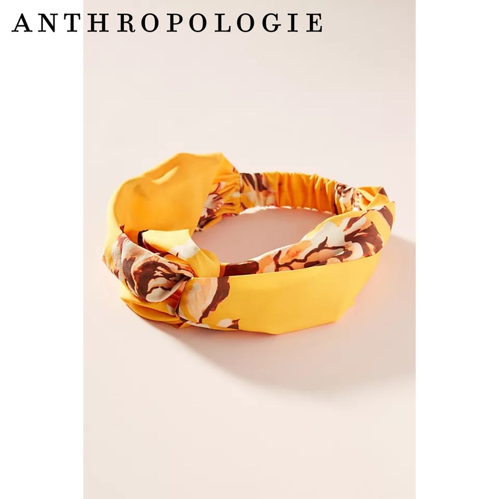 Anthropologie Briony Wide Twist Headband
